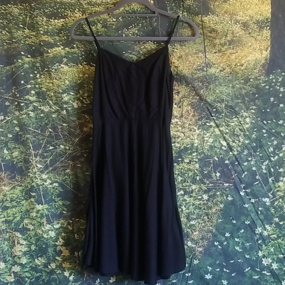 NWOT Black Skater Dress